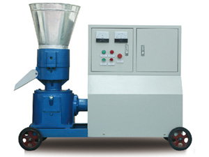 electric motor pellet mill with enclosure