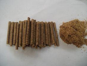 Moso bamboo pellet