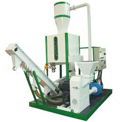 mobile small pellet plant