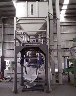 wood pellets packing machine